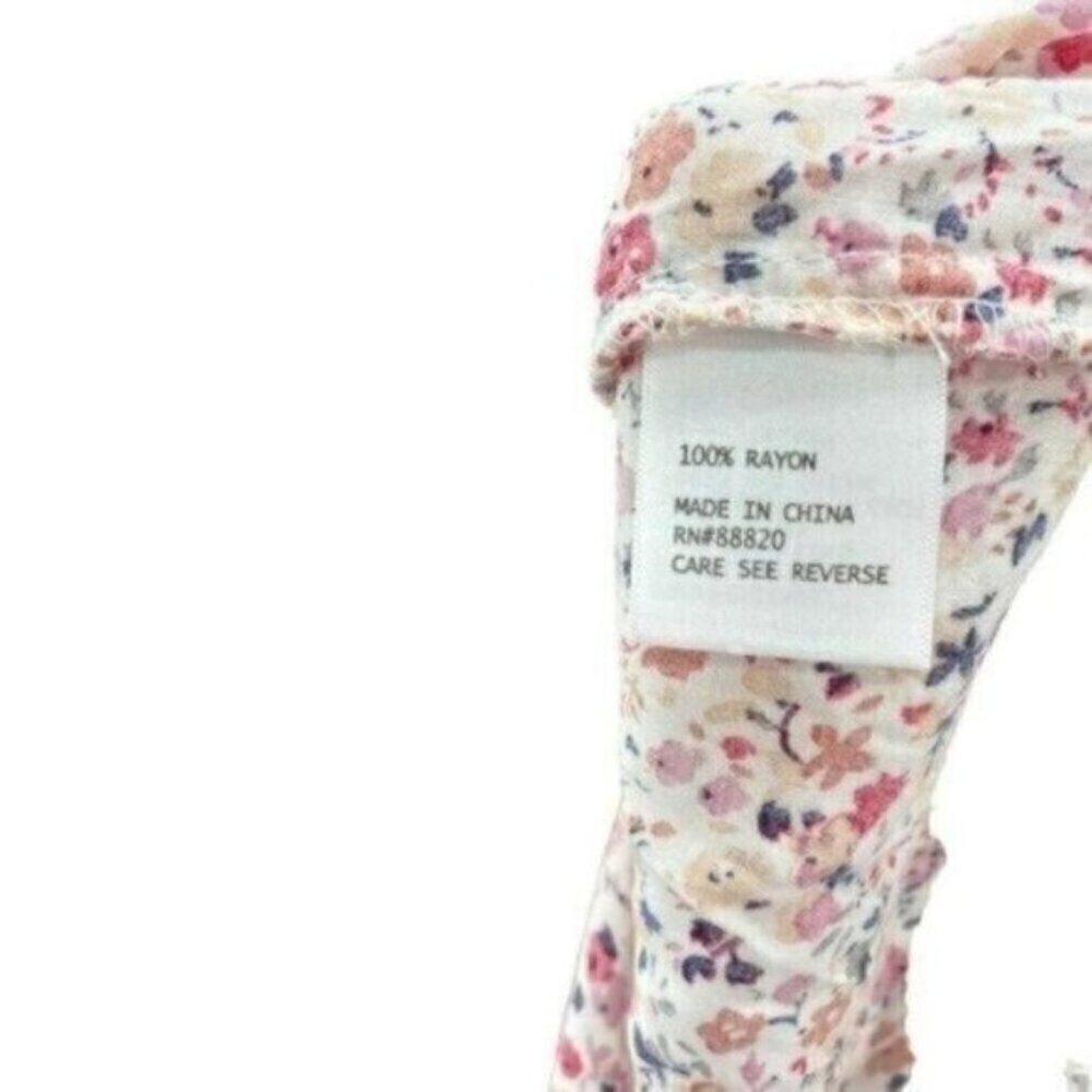 Cynthia Rowley Floral Peasant Blouse - Picture 6 of 9